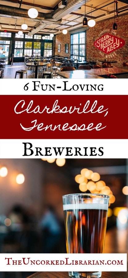 Clarksville TN Breweries Pin