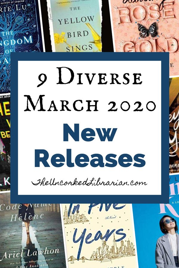 9 Upcoming March 2020 book releases Pinterest Pin Cover with book covers