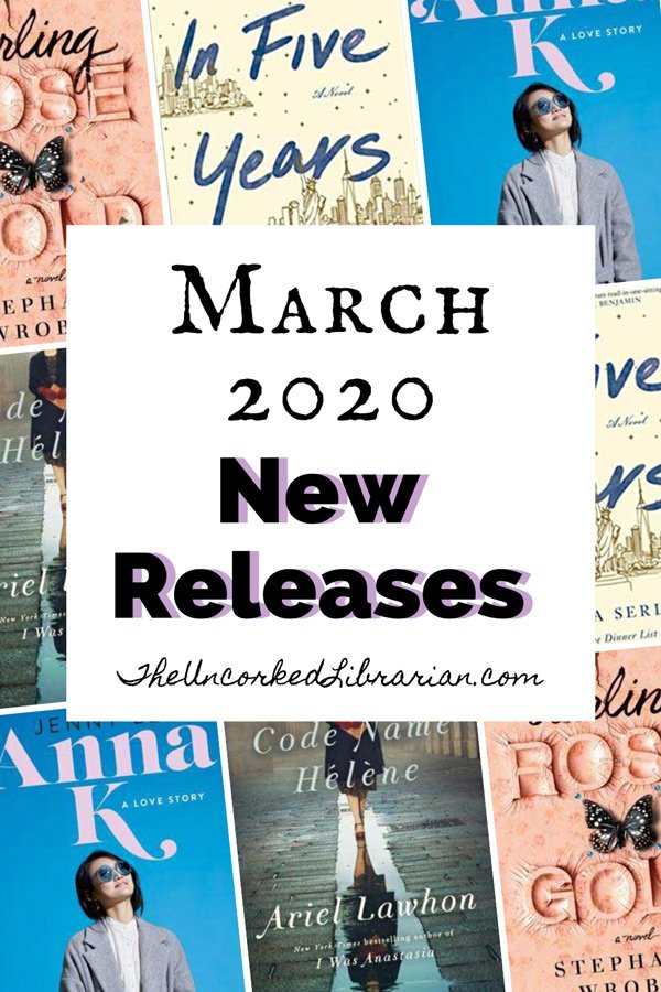 Most Anticipated March 2020 book releases Pinterest pin cover with book covers